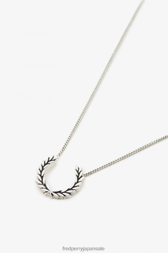 月桂冠ネックレス ユニセックス Fred Perry メタリックシルバー F0R402109 アクセサリー