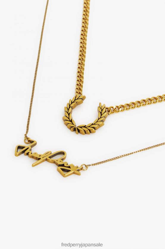 ネックレス ユニセックス Fred Perry 金 F0R402117 アクセサリー