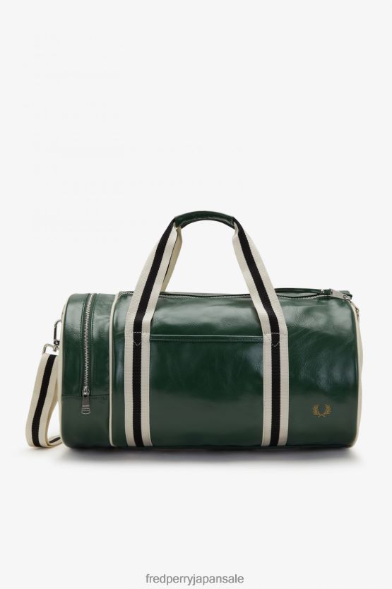 クラシックなバレルバッグ 女性 Fred Perry タータンチェックグリーン/エクリュ F0R402145 アクセサリー