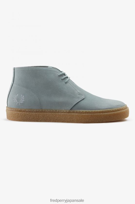 ホーリー 男性 Fred Perry シルバーブルー F0R402189 履物