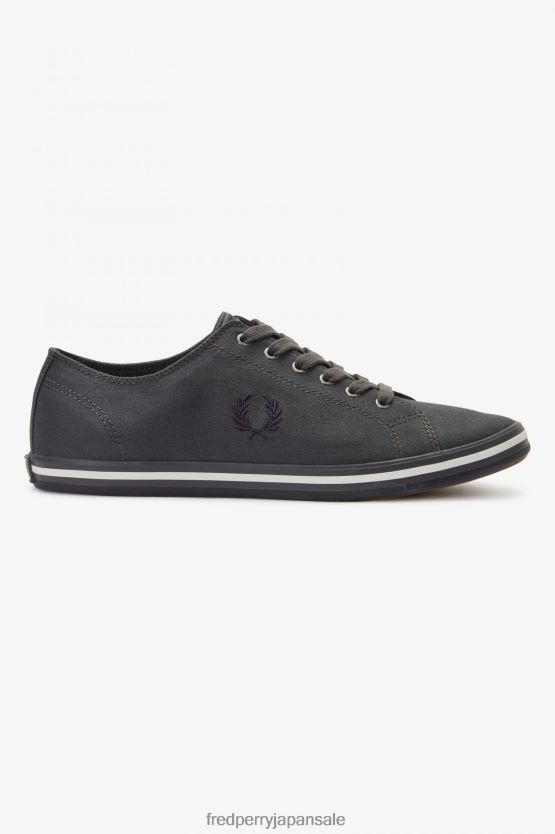 キングストン 男性 Fred Perry ガンメタル F0R402203 履物