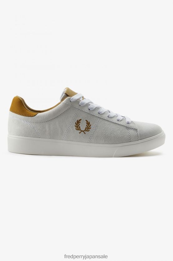 スペンサー 男性 Fred Perry 白 F0R402207 履物