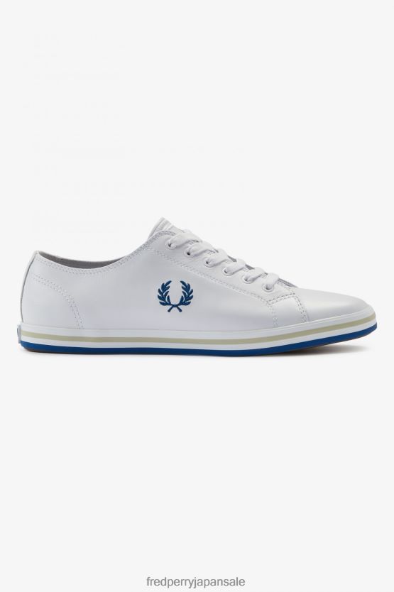 キングストン 男性 Fred Perry 白 F0R402208 履物