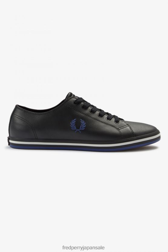 キングストン 男性 Fred Perry 黒 F0R402209 履物