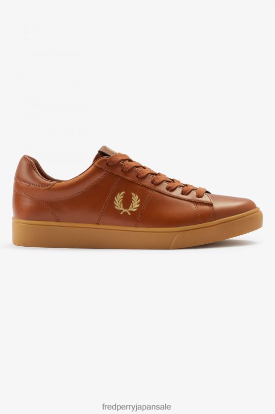 スペンサー 男性 Fred Perry タン/ウォームストーン F0R402226 履物