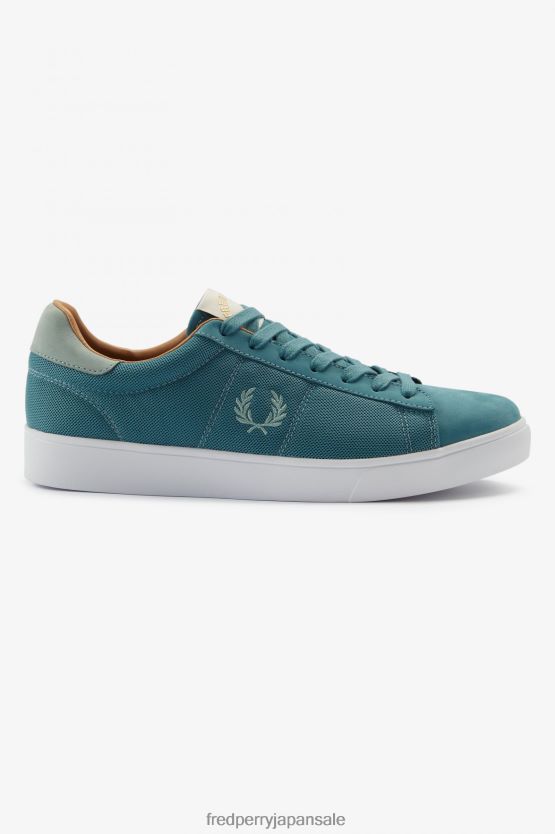 スペンサー 男性 Fred Perry アッシュブルー F0R402227 履物