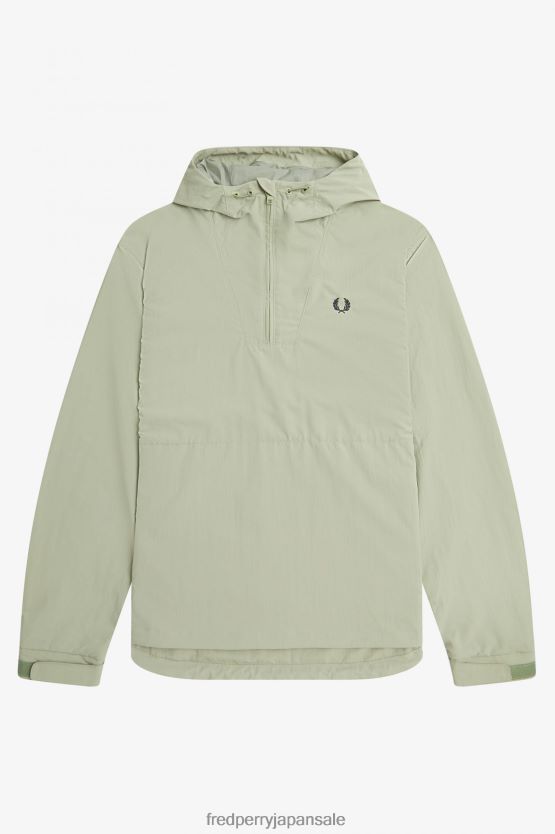 オーバーヘッドシェルジャケット 男性 Fred Perry 海草 F0R402234 衣類