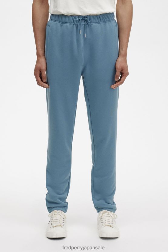 ループバックスウェットパンツ 男性 Fred Perry アッシュブルー F0R40239 衣類