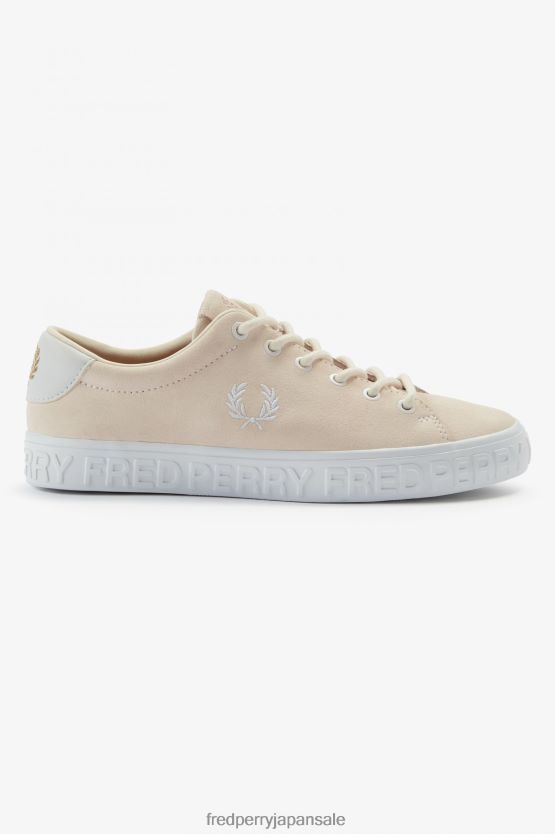 ロッティ 女性 Fred Perry シルキーピーチ/ホワイト F0R402698 履物