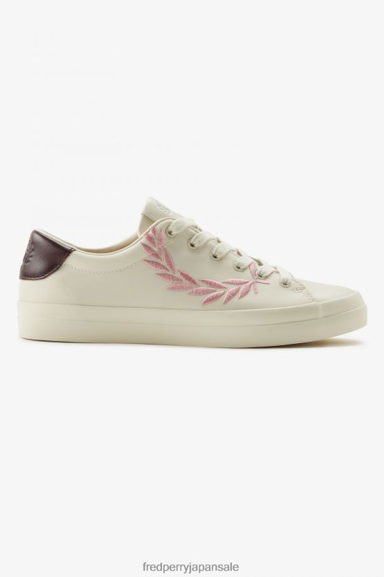 ロッティ 女性 Fred Perry 生成り F0R402702 履物