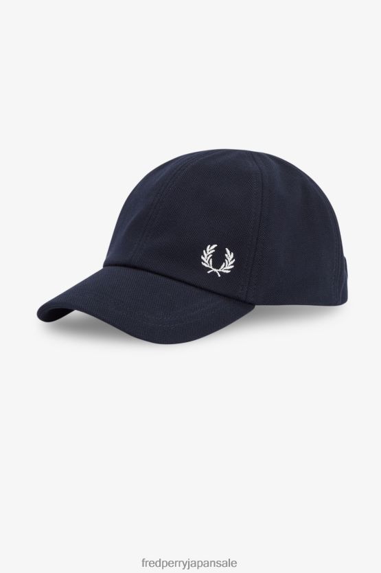 クラシックピケキャップ ユニセックス Fred Perry 海軍 F0R40278 アクセサリー
