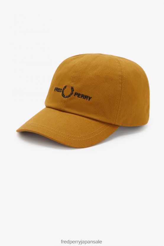 グラフィックブランディング ツイルキャップ ユニセックス Fred Perry ダークキャラメル F0R40281 アクセサリー