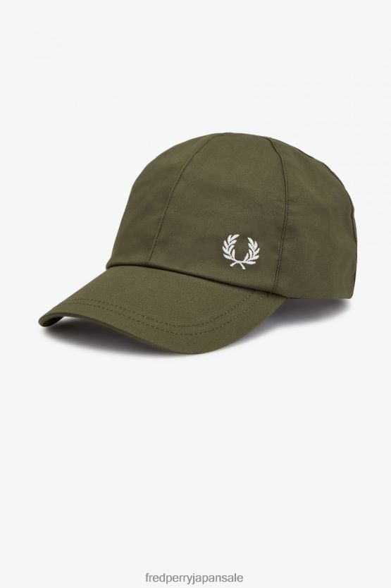 接着キャップ ユニセックス Fred Perry 緑 F0R40285 アクセサリー