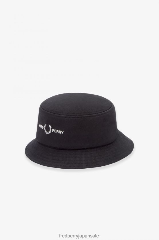 ツイルグラフィックブランディングバケットハット ユニセックス Fred Perry ダークキャラメル F0R40294 アクセサリー