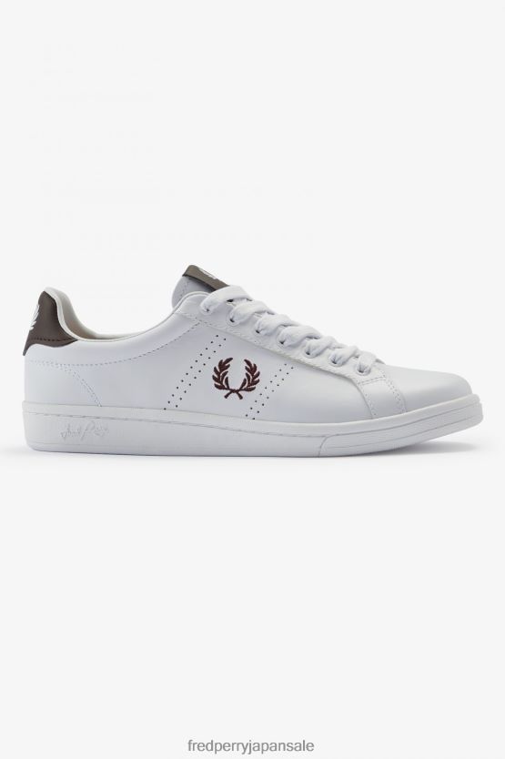 b721 男性 Fred Perry 白 F0R402219 履物