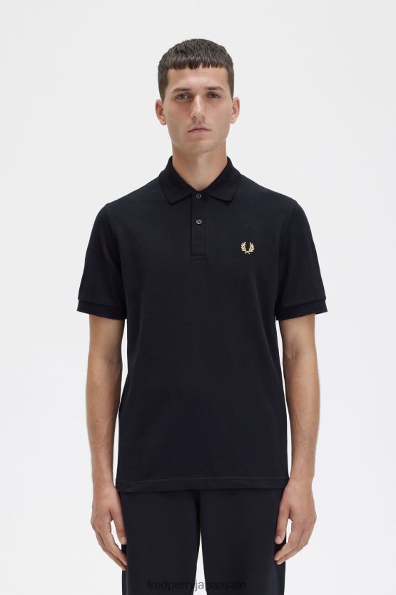 m3 男性 Fred Perry ブラック/シャンパン F0R402317 衣類