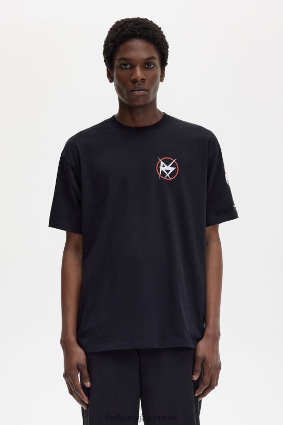 プリントTシャツ 男性 Fred Perry 白 F0R402548 衣類