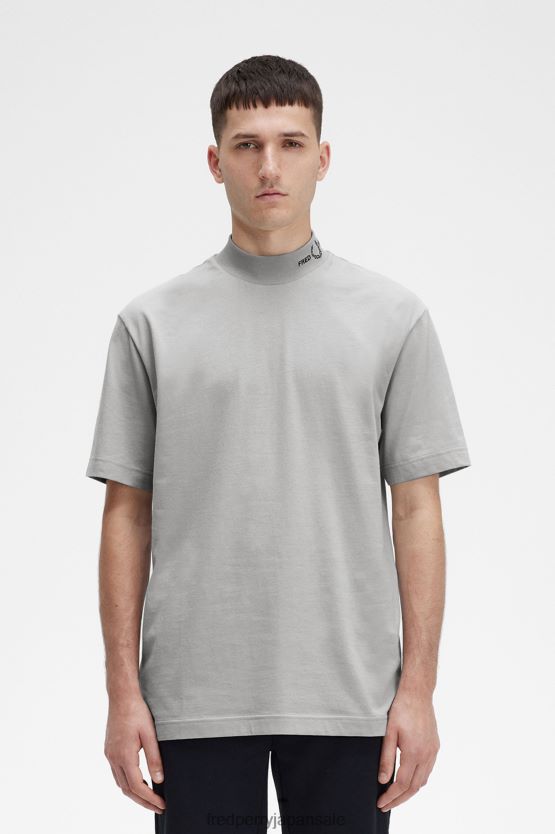 ブランドカラーTシャツ 男性 Fred Perry 石灰岩 F0R402580 衣類